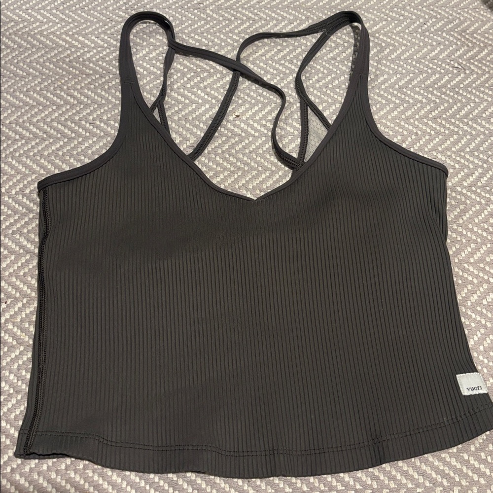 Vuori Rib Crop Tank - Picture 2 of 6